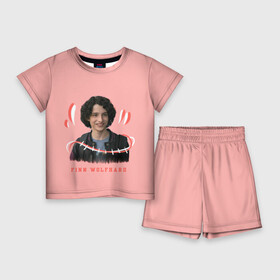 Детский костюм с шортами 3D с принтом finn wolfhard в городе Новоалтайск,  |  | finn wolfhard | очень странные дела | финн вулфард