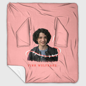 Плед с рукавами с принтом finn wolfhard в городе Новоалтайск, 100% полиэстер | Закругленные углы, все края обработаны. Ткань не мнется и не растягивается. Размер 170*145 | Тематика изображения на принте: finn wolfhard | очень странные дела | финн вулфард