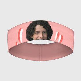 Повязка на голову 3D с принтом finn wolfhard в городе Новоалтайск,  |  | finn wolfhard | очень странные дела | финн вулфард