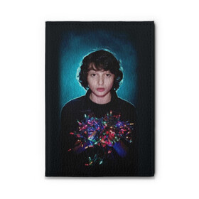 Обложка для автодокументов с принтом  finn wolfhard в городе Новоалтайск, натуральная кожа |  размер 19,9*13 см; внутри 4 больших “конверта” для документов и один маленький отдел — туда идеально встанут права | finn wolfhard | очень странные дела | финн вулфард