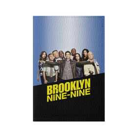 Обложка для паспорта матовая кожа с принтом Brooklyn Nine-Nine в городе Новоалтайск, натуральная матовая кожа | размер 19,3 х 13,7 см; прозрачные пластиковые крепления | 9 9 | 99 | andy | beatriz | brooklyn | detective | diaz | jake | nine nine | peralta | rosa | samberg | stephanie | беатрис | бруклин | детектив | джейк | перальта | роза | стефани | сэмберг | энди