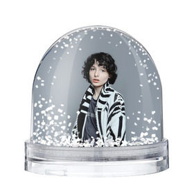 Снежный шар с принтом finn wolfhard в городе Новоалтайск, Пластик | Изображение внутри шара печатается на глянцевой фотобумаге с двух сторон | finn wolfhard | очень странные дела | финн вулфард
