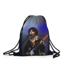 Рюкзак-мешок 3D с принтом finn wolfhard в городе Новоалтайск, 100% полиэстер | плотность ткани — 200 г/м2, размер — 35 х 45 см; лямки — толстые шнурки, застежка на шнуровке, без карманов и подкладки | finn wolfhard | очень странные дела | финн вулфард