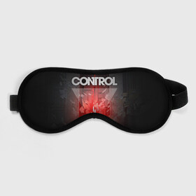 Маска для сна 3D с принтом Control в городе Новоалтайск, внешний слой — 100% полиэфир, внутренний слой — 100% хлопок, между ними — поролон |  | control | джесси | игра | контрол