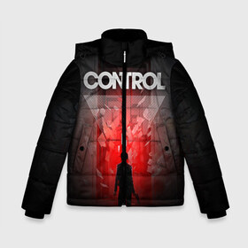 Зимняя куртка для мальчиков 3D с принтом Control в городе Новоалтайск, ткань верха — 100% полиэстер; подклад — 100% полиэстер, утеплитель — 100% полиэстер | длина ниже бедра, удлиненная спинка, воротник стойка и отстегивающийся капюшон. Есть боковые карманы с листочкой на кнопках, утяжки по низу изделия и внутренний карман на молнии. 

Предусмотрены светоотражающий принт на спинке, радужный светоотражающий элемент на пуллере молнии и на резинке для утяжки | control | джесси | игра | контрол