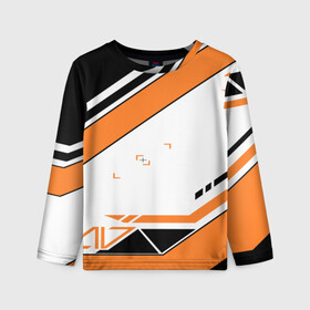 Детский лонгслив 3D с принтом Cs Go Asiimov Style #1 в городе Новоалтайск, 100% полиэстер | длинные рукава, круглый вырез горловины, полуприлегающий силуэт
 | asiimov | counter strike go | cs:go | games. | асимов | игры | контер страйк | контер страйк гоу | контра | кс гоу | сs go
