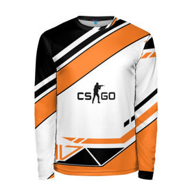 Мужской лонгслив 3D с принтом Cs Go Asiimov Style #2 в городе Новоалтайск, 100% полиэстер | длинные рукава, круглый вырез горловины, полуприлегающий силуэт | Тематика изображения на принте: asiimov | counter strike go | cs:go | games. | асимов | игры | контер страйк | контер страйк гоу | контра | кс гоу | сs go