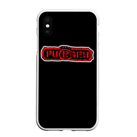 Чехол для iPhone XS Max матовый с принтом Purgen в городе Новоалтайск, Силикон | Область печати: задняя сторона чехла, без боковых панелей | moscow punks | punks | punks not dead | purgen | московские панки | панки | пурген