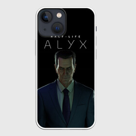 Чехол для iPhone 13 mini с принтом Half Life Alyx в городе Новоалтайск,  |  | alyx | g man | gordon freeman | half life | valve | vr | аликс | валв | гордон фриман | джи мэн | халф лаййф