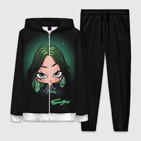 Женский костюм 3D с принтом Биляшик в городе Новоалтайск,  |  | billie | billieeilish | eilish | maksim2d | maksoniks | айлиш | беляш | билли | биллиайлиш | биляш