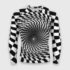 Мужской рашгард 3D с принтом Оптические квадраты в городе Новоалтайск,  |  | abstract | abstraction | texture | абстракция | геометрия | иллюзия | обман зрения | оптический узор | текстура