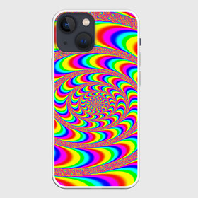 Чехол для iPhone 13 mini с принтом Оптическая текстура в городе Новоалтайск,  |  | abstract | abstraction | texture | абстракция | геометрия | иллюзия | обман зрения | оптический узор | текстура