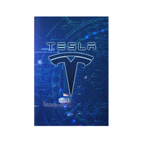 Обложка для паспорта матовая кожа с принтом Tesla в городе Новоалтайск, натуральная матовая кожа | размер 19,3 х 13,7 см; прозрачные пластиковые крепления | cybertruck | elon reeve musk | model 3 | pickup | tech | technology | tesla | грузовик | илон маск | кибер | моторс | пикап | тесла