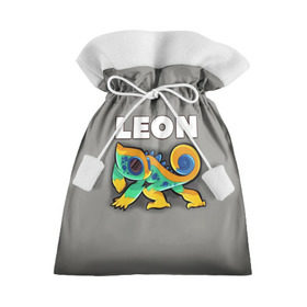 Подарочный 3D мешок с принтом Leon (Brawl Stars) в городе Новоалтайск, 100% полиэстер | Размер: 29*39 см | Тематика изображения на принте: brawl stars | crow | game | leon | бравл | бравл стар | бравл старс | ворон | ворона | детская | детям | игра | компьютерная игра | кров | леон | персонаж | развлечение