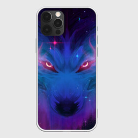 Чехол для iPhone 12 Pro Max с принтом Звездный волк в городе Новоалтайск, Силикон |  | взгляд | волк | волки | волчица | животное | звезды | зверь | космос
