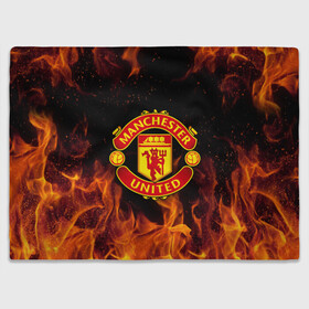 Плед 3D с принтом МАНЧЕСТЕР ЮНАЙТЕД FCMU MANCHESTER UNITED в городе Новоалтайск, 100% полиэстер | закругленные углы, все края обработаны. Ткань не мнется и не растягивается | fc | fcmu | football | football club | manchester united | red devils | sport | красные дьяволы | манчестер юнайтед | спорт | фк | фкмю | футбол | футбольный клуб