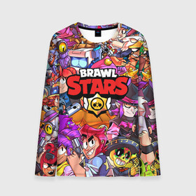 Мужской лонгслив 3D с принтом BRAWL STARS ВСЕ БРАВЛЫ | БРАВЛ СТАРС в городе Новоалтайск, 100% полиэстер | длинные рукава, круглый вырез горловины, полуприлегающий силуэт | brawl stars | brawl stars все персонажи | bull | colt | crow | leon | leon shark | shark | stars | акула | берли | ворон | динамайк | кольт | леон | леон акула | нита | спайк | шелли | эль примо