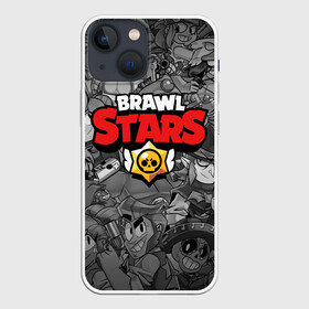 Чехол для iPhone 13 mini с принтом BRAWL STARS в городе Новоалтайск,  |  | brawl stars | brawl stars все персонажи | bull | colt | crow | leon | leon shark | shark | stars | акула | берли | ворон | динамайк | кольт | леон | леон акула | нита | спайк | шелли | эль примо
