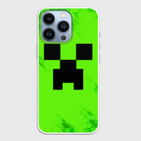 Чехол для iPhone 13 Pro с принтом MINECRAFT в городе Новоалтайск,  |  | game | minecraft | блоки | игра | квадраты | компьютерная игра | крипер | майнкрафт