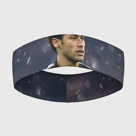 Повязка на голову 3D с принтом Неймар ПСЖ в городе Новоалтайск,  |  | champions | football | neymar | psg | soccer | uefa | world cup | лига чемпионов | неймар | пари сен жермен | псж | форма | формы | футбол