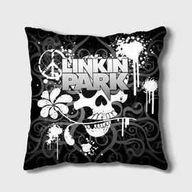 Подушка 3D с принтом Linkin Park в городе Новоалтайск, наволочка – 100% полиэстер, наполнитель – холлофайбер (легкий наполнитель, не вызывает аллергию). | состоит из подушки и наволочки. Наволочка на молнии, легко снимается для стирки | brad delson | chester bennington | linkin park | американская | группа | линкин | майк шинода | метал | музыка | парк | поп | рок | рэп | феникс фаррелл | честер беннингтон | электроник