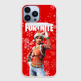 Чехол для iPhone 13 Pro Max с принтом FORTNITE НОВОГОДНИЙ. в городе Новоалтайск,  |  | Тематика изображения на принте: 2020 | christmas | fortnite | snow | winter | winter is coming | зима близко | игра | новогодний | новый год | новый год 2020 | персонаж | снег | снежинки | фортнайт | фортнайт новогодний
