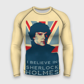 Мужской рашгард 3D с принтом Sherlock Holmes в городе Новоалтайск,  |  | 221b | bbc | benedict cumberbatch | john watson | mark gatiss | martin freeman | sherlock holmes | steven moffat | бейкер | джон ватсон | мориарти | стрит | шерлок
