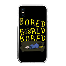 Чехол для iPhone XS Max матовый с принтом Boreb в городе Новоалтайск, Силикон | Область печати: задняя сторона чехла, без боковых панелей | 221b | bbc | benedict cumberbatch | john watson | mark gatiss | martin freeman | sherlock holmes | steven moffat | бейкер | джон ватсон | мориарти | стрит | шерлок