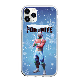 Чехол для iPhone 11 Pro Max матовый с принтом FORTNITE НОВОГОДНИЙ в городе Новоалтайск, Силикон |  | 