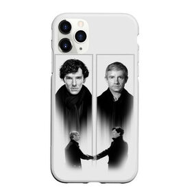 Чехол для iPhone 11 Pro Max матовый с принтом Sherlock в городе Новоалтайск, Силикон |  | 221b | bbc | benedict cumberbatch | john watson | mark gatiss | martin freeman | sherlock holmes | steven moffat | бейкер | джон ватсон | мориарти | стрит | шерлок