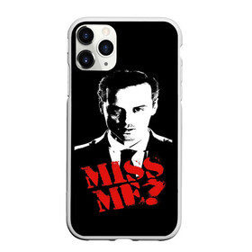 Чехол для iPhone 11 Pro Max матовый с принтом Miss me? в городе Новоалтайск, Силикон |  | 221b | bbc | benedict cumberbatch | john watson | mark gatiss | martin freeman | sherlock holmes | steven moffat | бейкер | джон ватсон | мориарти | стрит | шерлок