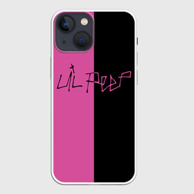 Чехол для iPhone 13 mini с принтом LIL PEEP в городе Новоалтайск,  |  | lil peep | lil prince | pink | зарубежная музыка | лил пип | маленький принц