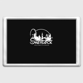 Магнит 45*70 с принтом Sherlock в городе Новоалтайск, Пластик | Размер: 78*52 мм; Размер печати: 70*45 | Тематика изображения на принте: 221b | bbc | benedict cumberbatch | john watson | mark gatiss | martin freeman | sherlock holmes | steven moffat | бейкер | джон ватсон | мориарти | стрит | шерлок