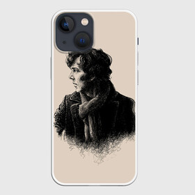 Чехол для iPhone 13 mini с принтом Sherlock в городе Новоалтайск,  |  | 221b | bbc | benedict cumberbatch | john watson | mark gatiss | martin freeman | sherlock holmes | steven moffat | бейкер | джон ватсон | мориарти | стрит | шерлок