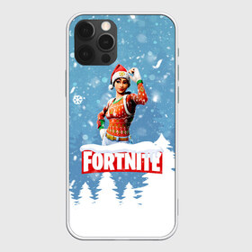 Чехол для iPhone 12 Pro Max с принтом Новогодний Fortnite в городе Новоалтайск, Силикон |  | Тематика изображения на принте: 2020 | christmas | fortnite | fortnite 2 | fortnite chapter 2 | fortnite2 | fortnite: chapter 2 | new year | snow | winter | игры | новогодний | новый год | фортнайт | фортнайт 2