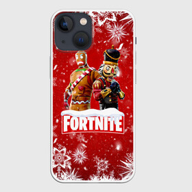 Чехол для iPhone 13 mini с принтом Новогодний Fortnite в городе Новоалтайск,  |  | Тематика изображения на принте: 2020 | christmas | fortnite | fortnite 2 | fortnite chapter 2 | fortnite2 | fortnite: chapter 2 | new year | snow | winter | игры | новогодний | новый год | фортнайт | фортнайт 2
