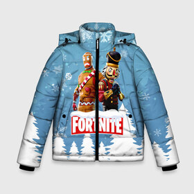 Зимняя куртка для мальчиков 3D с принтом Новогодний Fortnite в городе Новоалтайск, ткань верха — 100% полиэстер; подклад — 100% полиэстер, утеплитель — 100% полиэстер | длина ниже бедра, удлиненная спинка, воротник стойка и отстегивающийся капюшон. Есть боковые карманы с листочкой на кнопках, утяжки по низу изделия и внутренний карман на молнии. 

Предусмотрены светоотражающий принт на спинке, радужный светоотражающий элемент на пуллере молнии и на резинке для утяжки | 2020 | christmas | fortnite | fortnite 2 | fortnite chapter 2 | fortnite2 | fortnite: chapter 2 | new year | snow | winter | игры | новогодний | новый год | фортнайт | фортнайт 2