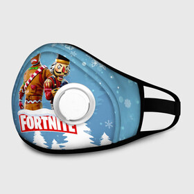 Маска из неопрена с принтом Новогодний Fortnite в городе Новоалтайск, неопрен 100% | Форма огибающая нос. Резинки для ушей с дополнительной резинкой на затылке. Клапан для выдоха для активного дыхания при занятиях спортом. Эластичный материал маски и окантовки для лучшего растяжения и прилегания маски.  | 2020 | christmas | fortnite | fortnite 2 | fortnite chapter 2 | fortnite2 | fortnite: chapter 2 | new year | snow | winter | игры | новогодний | новый год | фортнайт | фортнайт 2