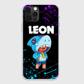 Чехол для iPhone 12 Pro Max с принтом BRAWL STARS LEON SHARK в городе Новоалтайск, Силикон |  | Тематика изображения на принте: brawl stars | bull | colt | crow | leon | leon shark | shark | stars | акула | берли | ворон | динамайк | кольт | леон | леон акула | нита | спайк | шелли | эль примо