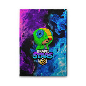 Обложка для автодокументов с принтом BRAWL STARS LEON | ЛЕОН ОГОНЬ в городе Новоалтайск, натуральная кожа |  размер 19,9*13 см; внутри 4 больших “конверта” для документов и один маленький отдел — туда идеально встанут права | Тематика изображения на принте: brawl stars | bull | colt | crow | leon | leon shark | shark | stars | акула | берли | ворон | динамайк | кольт | леон | леон акула | нита | спайк | шелли | эль примо