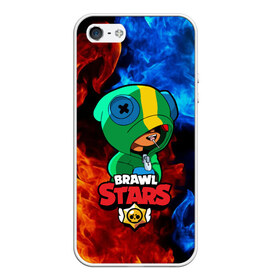 Чехол для iPhone 5/5S матовый с принтом Brawl Stars LEON в городе Новоалтайск, Силикон | Область печати: задняя сторона чехла, без боковых панелей | Тематика изображения на принте: 8 bit | 8 бит | brawl | brawl stars | crow | leon | stars | бравл | бравл старс | браво старс | игра | компьютерная | кров | леон | огонь | онлайн | пламя | старс