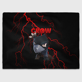 Плед 3D с принтом Brawl Stars CROW в городе Новоалтайск, 100% полиэстер | закругленные углы, все края обработаны. Ткань не мнется и не растягивается | 8 bit | 8 бит | brawl | brawl stars | crow | leon | stars | бравл | бравл старс | браво старс | игра | компьютерная | кров | леон | онлайн | старс