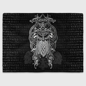 Плед 3D с принтом Viking в городе Новоалтайск, 100% полиэстер | закругленные углы, все края обработаны. Ткань не мнется и не растягивается | good | viking | vikings | бог | викинг | викинги | воин | кельтское | один | плетение | русь | скандинавы | славяне | язычник