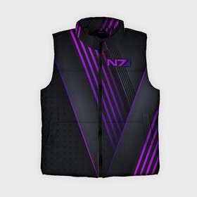 Женский жилет утепленный 3D с принтом Mass Effect N7 в городе Новоалтайск,  |  | andromeda | bioware | n7 | shepard | shooter | геты | жнецы | инженер | масс эффект | разведчик | солдат | страж | цербер | штурмовик | шутер