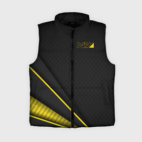 Женский жилет утепленный 3D с принтом Mass Effect N7 в городе Новоалтайск,  |  | andromeda | bioware | n7 | shepard | shooter | геты | жнецы | инженер | масс эффект | разведчик | солдат | страж | цербер | штурмовик | шутер