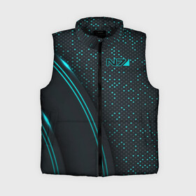 Женский жилет утепленный 3D с принтом Mass Effect N7 в городе Новоалтайск,  |  | andromeda | bioware | n7 | shepard | shooter | геты | жнецы | инженер | масс эффект | разведчик | солдат | страж | цербер | штурмовик | шутер