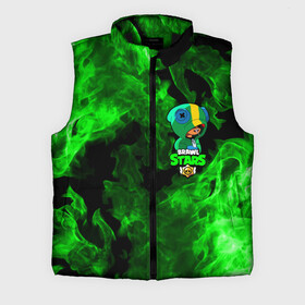 Мужской жилет утепленный 3D с принтом Brawl Stars LEON в городе Новоалтайск,  |  | 8 bit | 8 бит | brawl | brawl stars | crow | leon | stars | бравл | бравл старс | браво старс | игра | компьютерная | кров | леон | онлайн | старс