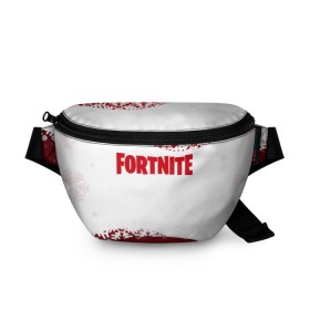 Поясная сумка 3D с принтом Fortnite Новогодний в городе Новоалтайск, 100% полиэстер | плотная ткань, ремень с регулируемой длиной, внутри несколько карманов для мелочей, основное отделение и карман с обратной стороны сумки застегиваются на молнию | battle | christmas | claus | fortnite | merry | santa | save | season | the | world | битва | борьба | зомби | королевская | олени | рождество | снежинки | стратегия | фортнайт