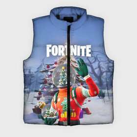 Мужской жилет утепленный 3D с принтом Fortnite Новогодний в городе Новоалтайск,  |  | christmas | epic games | fortnite | игры | новый год | рождество | фортнайт