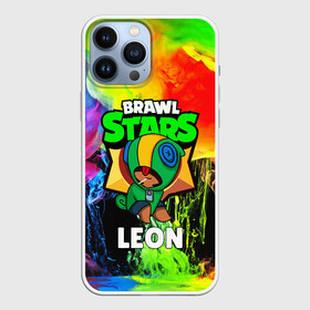 Чехол для iPhone 13 Pro Max с принтом BRAWL STARS LEON в городе Новоалтайск,  |  | Тематика изображения на принте: 2020 | android | brawl stars | crow | games | leon | mobile game | stars | бравл старс | ворон | игры | леон | мобильные игры